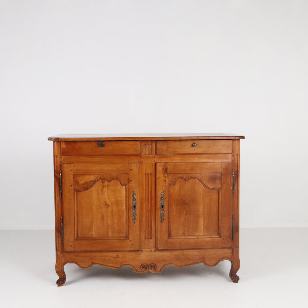French Antique Fruitwood Buffet c1870