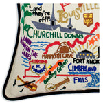 Kentucky Hand-Embroidered Pillow