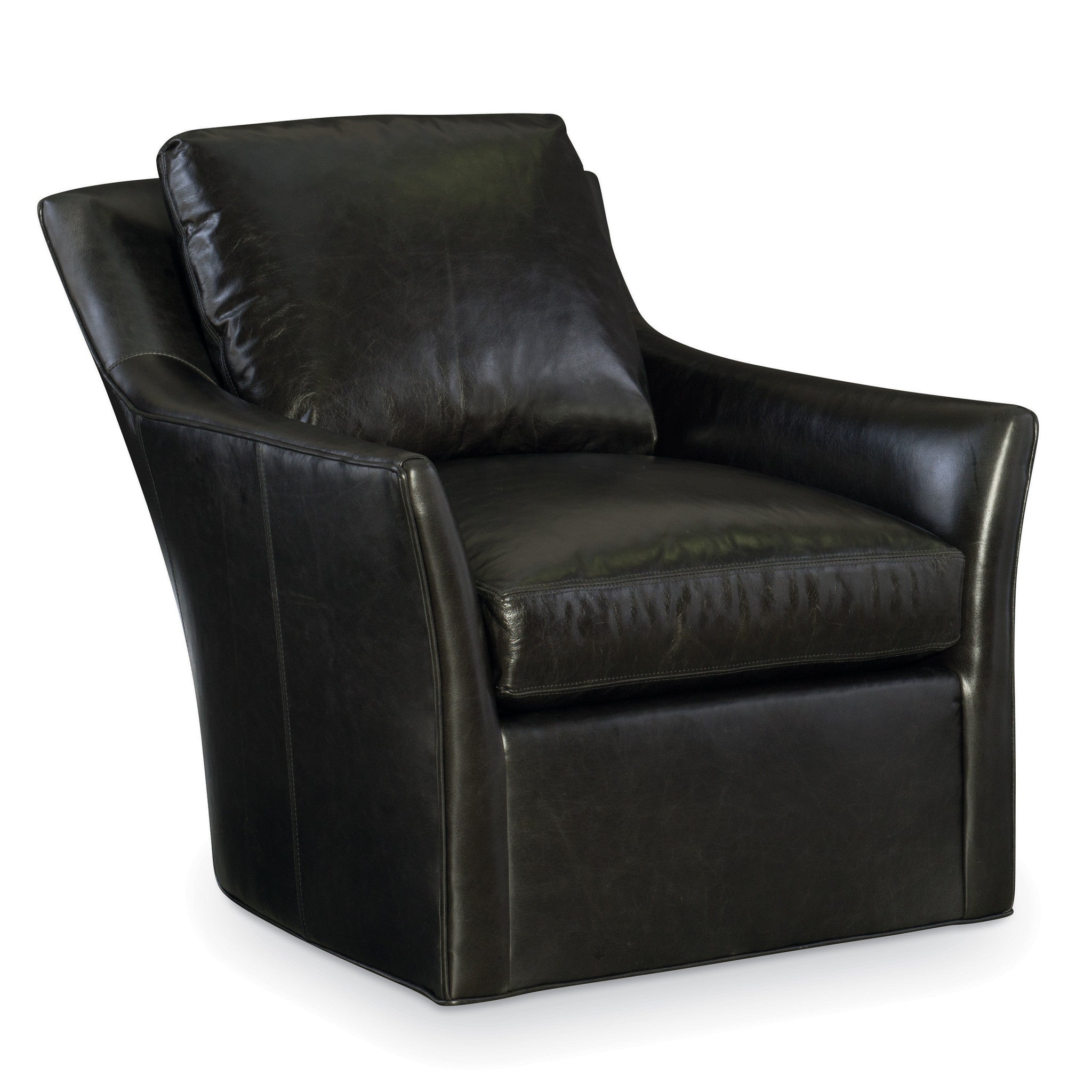 Studio Leather Swivel Chair