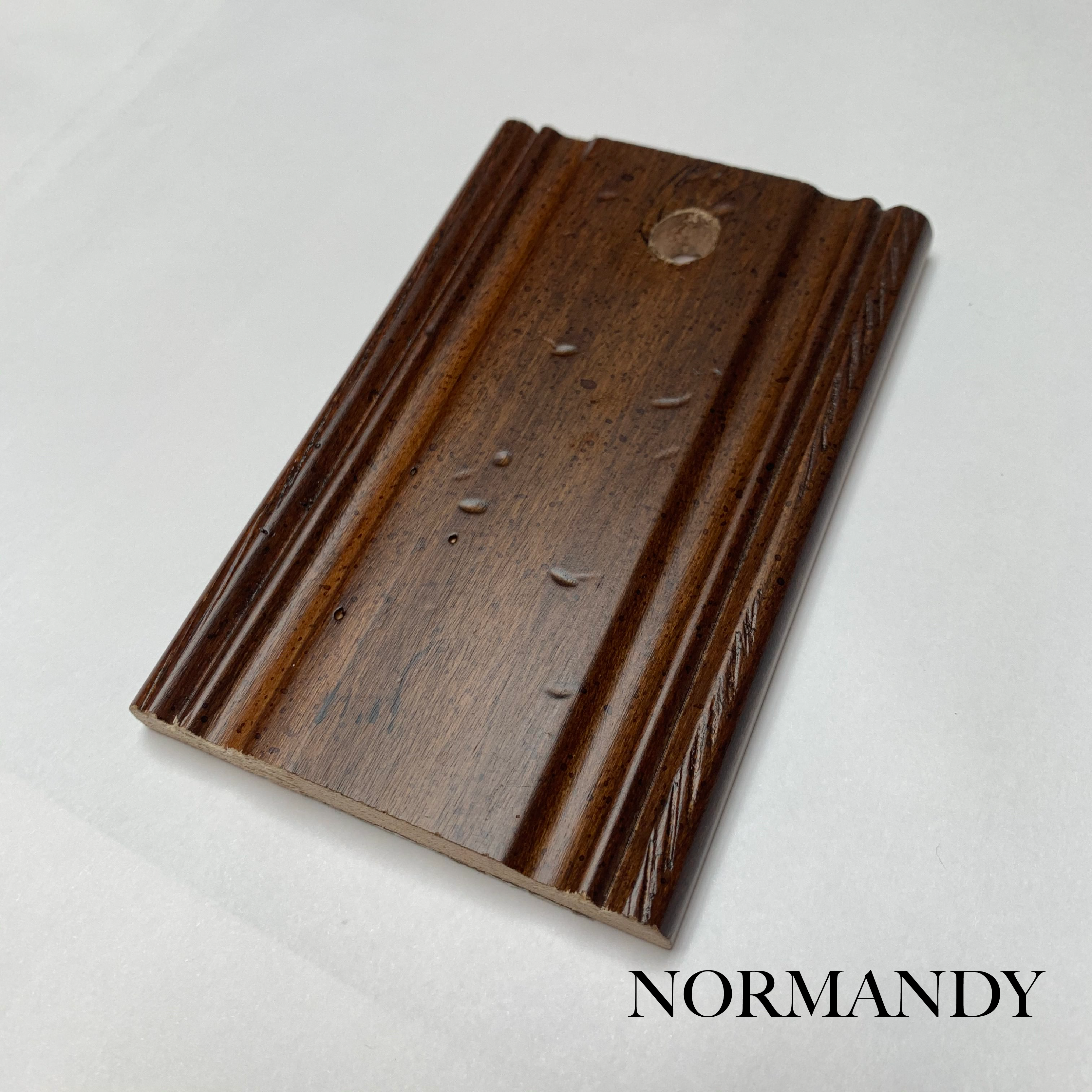 Normandy wood finish sample
