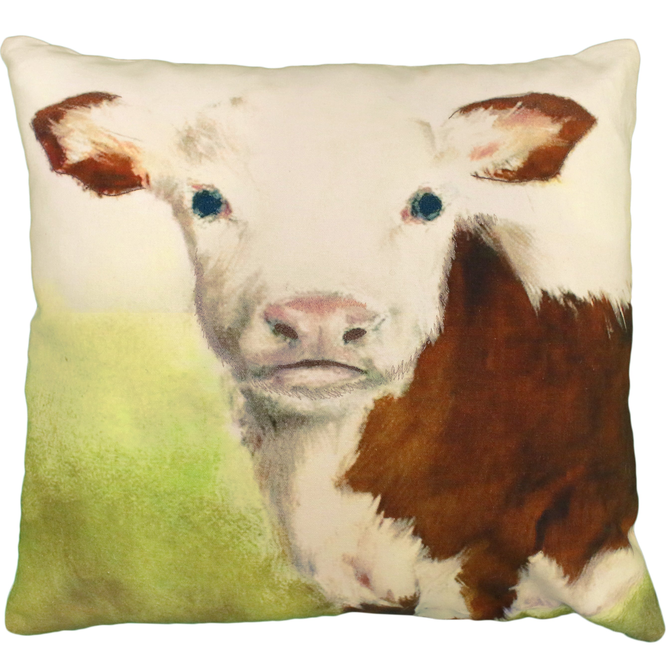 Christine Cow Printed Pillow