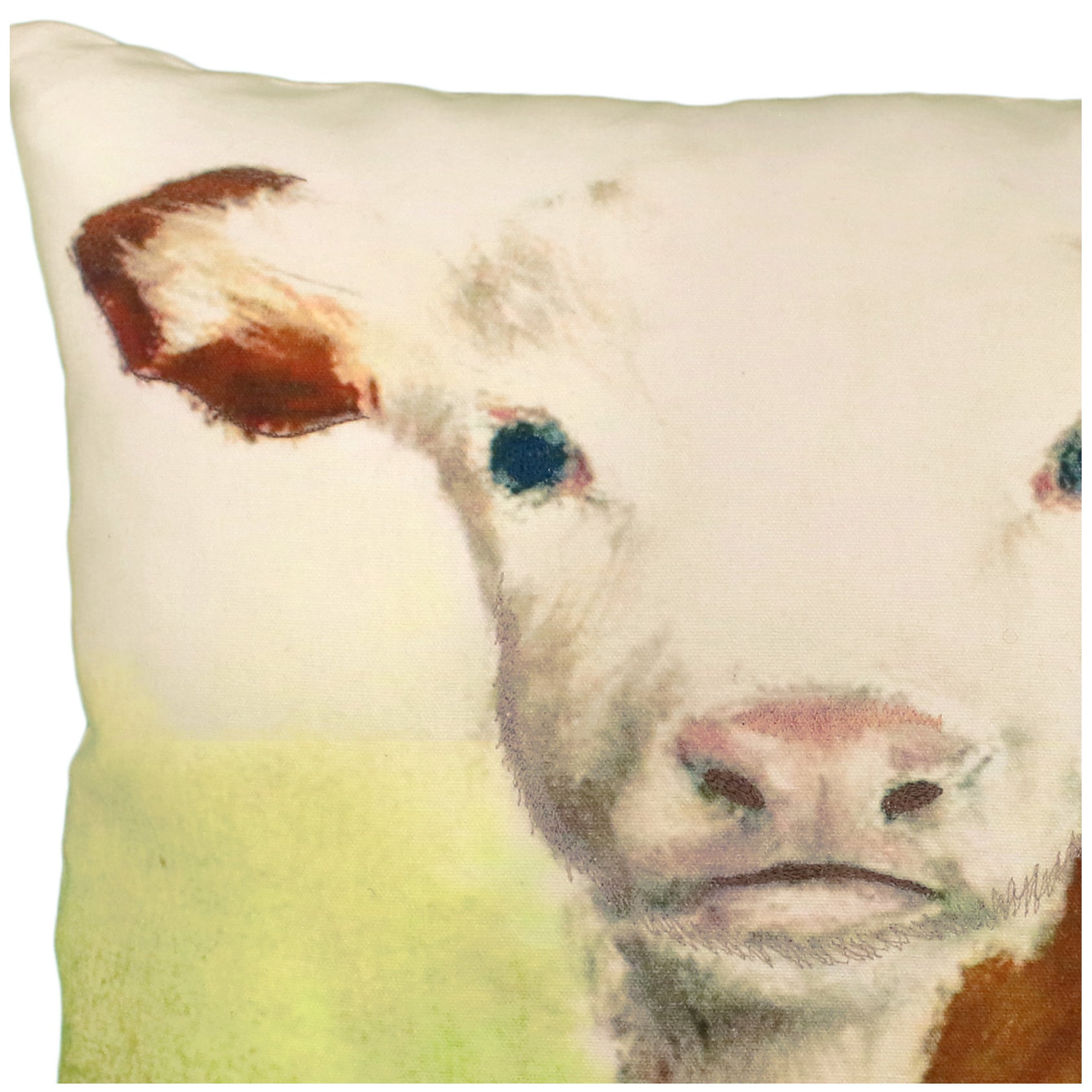 Christine Cow Printed Pillow