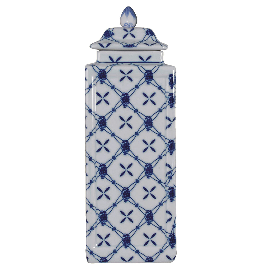 Blue & White Porcelain Jar