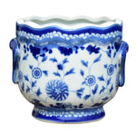 Blue & White Porcelain Cachepot