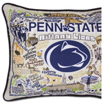 Penn State University Collegiate Embroidered Pillow