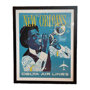John Hardy "New Orleans" Original Vintage Travel Poster