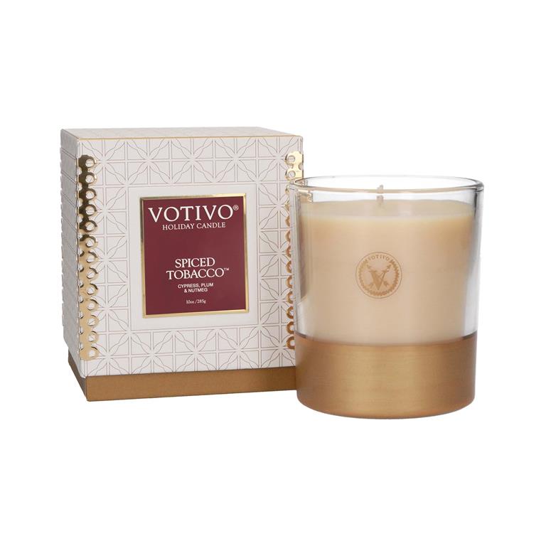 Spiced Tobacco Holiday Candle