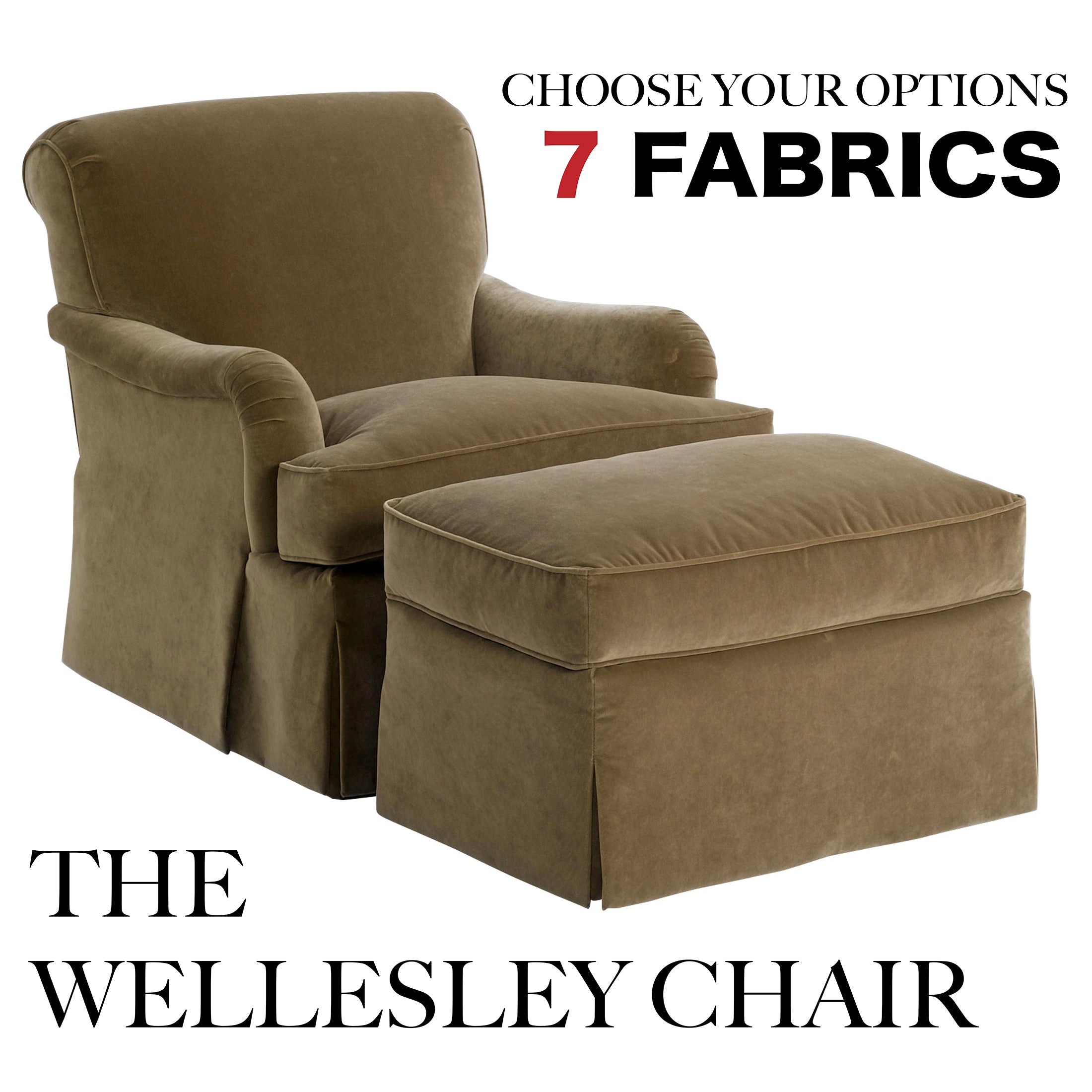 Make you own Wellesley Chair shown in Endeavor Java fabric