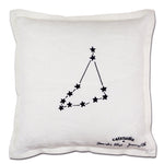 Capricorn Astrology Hand-Embroidered Pillow