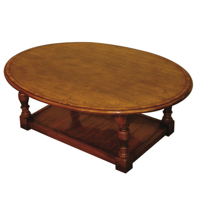 Oval Potboard Coffee Table