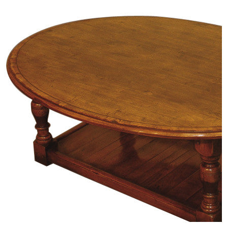 Oval Potboard Coffee Table