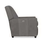 Malcolm Leather Channel Back Power Recliner