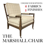 Make your own Marshall Chair - 6 fabrics - 5 finishes