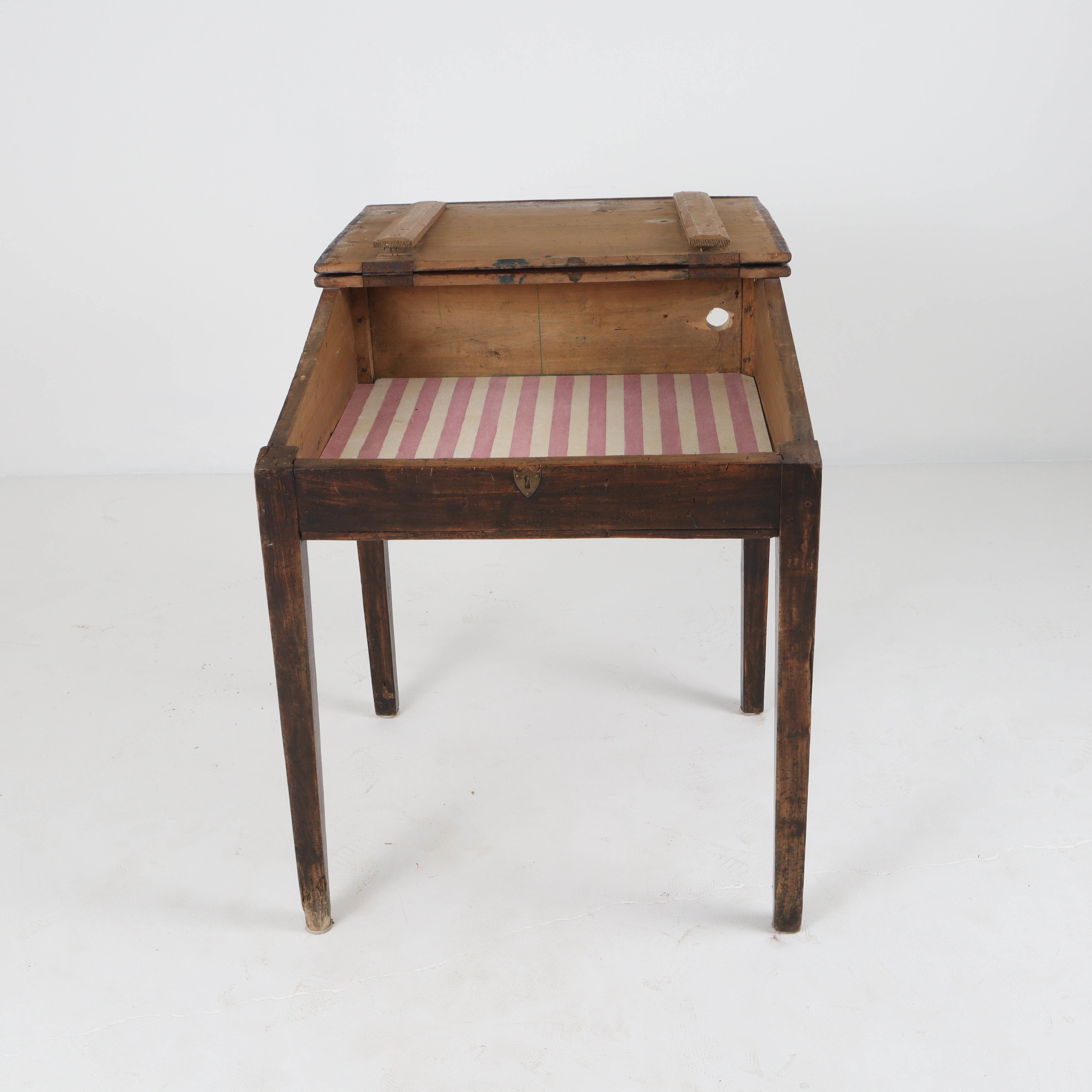 French Antique Slant Top Desk c1890