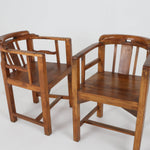 Pair of Antique Spanish Chairs c1910