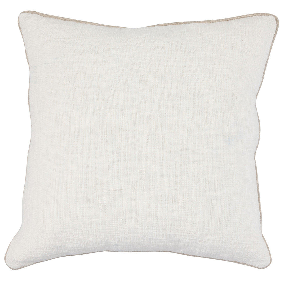 Alba Ivory Pillow 22x22, Set of 2